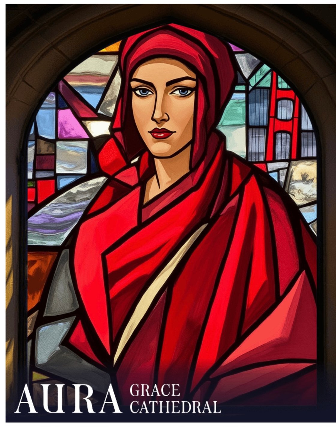 my portrait via AI at Aura-1